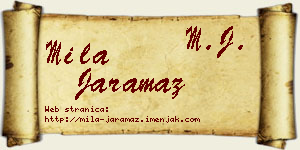 Mila Jaramaz vizit kartica